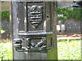 Town Shield on Lamp Post, Farncombe Road / Church Walk