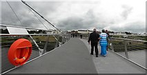 C4316 : Peace bridge, Derry / Londonderry (11) by Kenneth  Allen