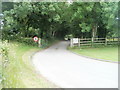 Private road to Court Farm, Llanvihangel Pontymoel