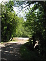 Lane & bridge over former railway, Creigiau