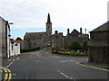 A street scene in Markinch, Fife