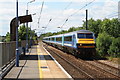 Train entering Diss Station