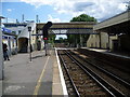 View from southbound platform at Strawberry Hill