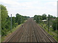 Railway towards York