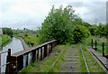 Disused railway and canal near Milton, Stoke-on-Trent