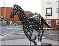 Horse statue (1), Horsefair, Kidderminster