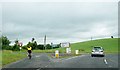 H4220 : The Y-junction of the A3 Cavan Road and the B533 Wattle Bridge Road at Annaghmore Glebe, Co. Fermanagh by Eric Jones