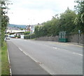 Usk Road bus stop, New Inn, Pontypool