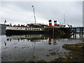 Doon The Watter - 25th June 2011 : A Stern View Of The Paddle Steamer Waverley At Tighnabruaich Pier