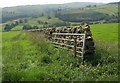 Wall and gate above Low Wood