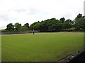 Bacup:  The solitary bowler