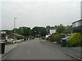 Park Close - looking towards Whitehall Road