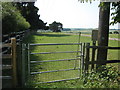 Gate near Watlands Farm access road