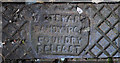 J3374 : Drain cover, Belfast by Rossographer