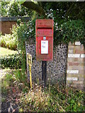 TG0127 : Foulsham Road Postbox by Geographer