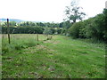 Footpath down the field adjacent to Westeaton, near Leominster