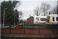 Trains in the siding, near Orpington Station