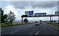 Approaching Junction 10 on M62