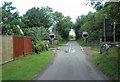 Railway crossing Iron Acton