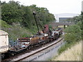 Rolling stock on the line at Rushden