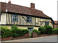 Timber-framed house in London Road, Halesworth