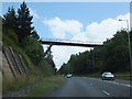 Elevated foot- and cycle- bridge over A465