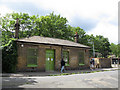 Original station entrance, Maze Hill