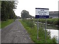 N7129 : Sign on the Grand Canal in Kilpatrick, Co. Kildare by JP