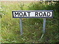 TM4365 : Moat Road sign by Geographer