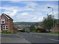 Cote Farm Lane - looking down