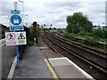 TQ2775 : Warning signs, Clapham Junction Station by Christine Johnstone
