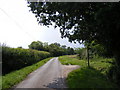 TM4365 : Moat Road, Theberton  & the footpath to Pretty Road by Geographer
