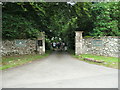 SD3583 : Entrance to Bigland Hall estate by Raymond Knapman