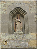 SE8983 : Statue of St Mary the Virgin, Ebberston by John S Turner