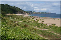 SX8345 : The northern end of Slapton Sands by Bill Boaden