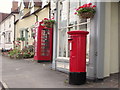 Telephone box and postbox, Great Bardfield