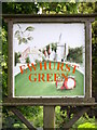 Village sign, Ewhurst Green