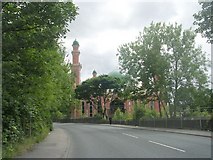 SE1532 : Suffa tul-Islam Central Mosque - viewed from All Saints Road by Betty Longbottom