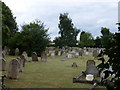 Headstones in Woodston Cemetery