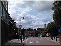 View of the Anerley TV transmission mast from Crystal Palace Station Road