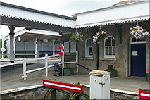SW5435 : A corner of St Erth station by Graham Horn