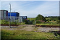 Pedestrian crossing over the railway