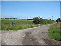 Entrance to Donna Nook Farm