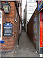 Alley towards Lifeboat Steps