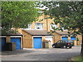 Terraced houses on Bryanston Close