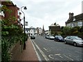 Cuckfield High Street approaching junction with South Street and Broad Street