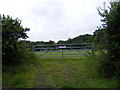 Field entrance into Drift Farm