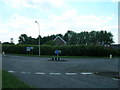 Roundabout on the A1077