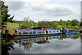 Narrow Boats, River Lee Navigation, Broxbourne, Hertfordshire