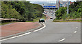 J3477 : Slip-road, Fortwilliam roundabout, Belfast (5) by Albert Bridge